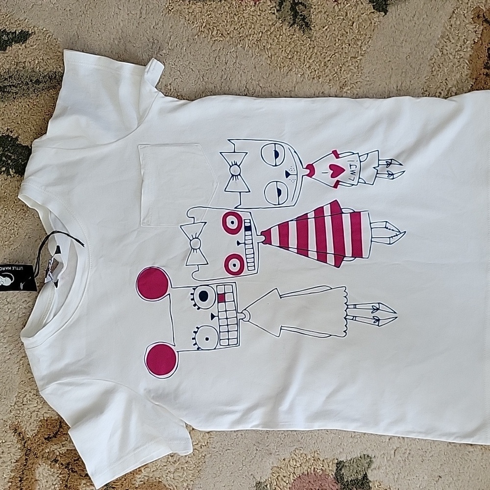 MARC JACOBS LITTLE MARC JACOBS 100% COTTON TEE SIZE 12A